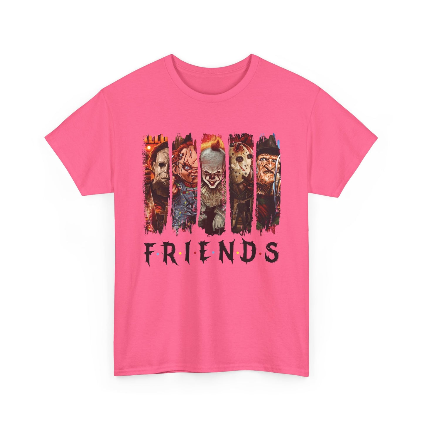 Unisex Heavy Cotton Halloween Tee - FRIENDS