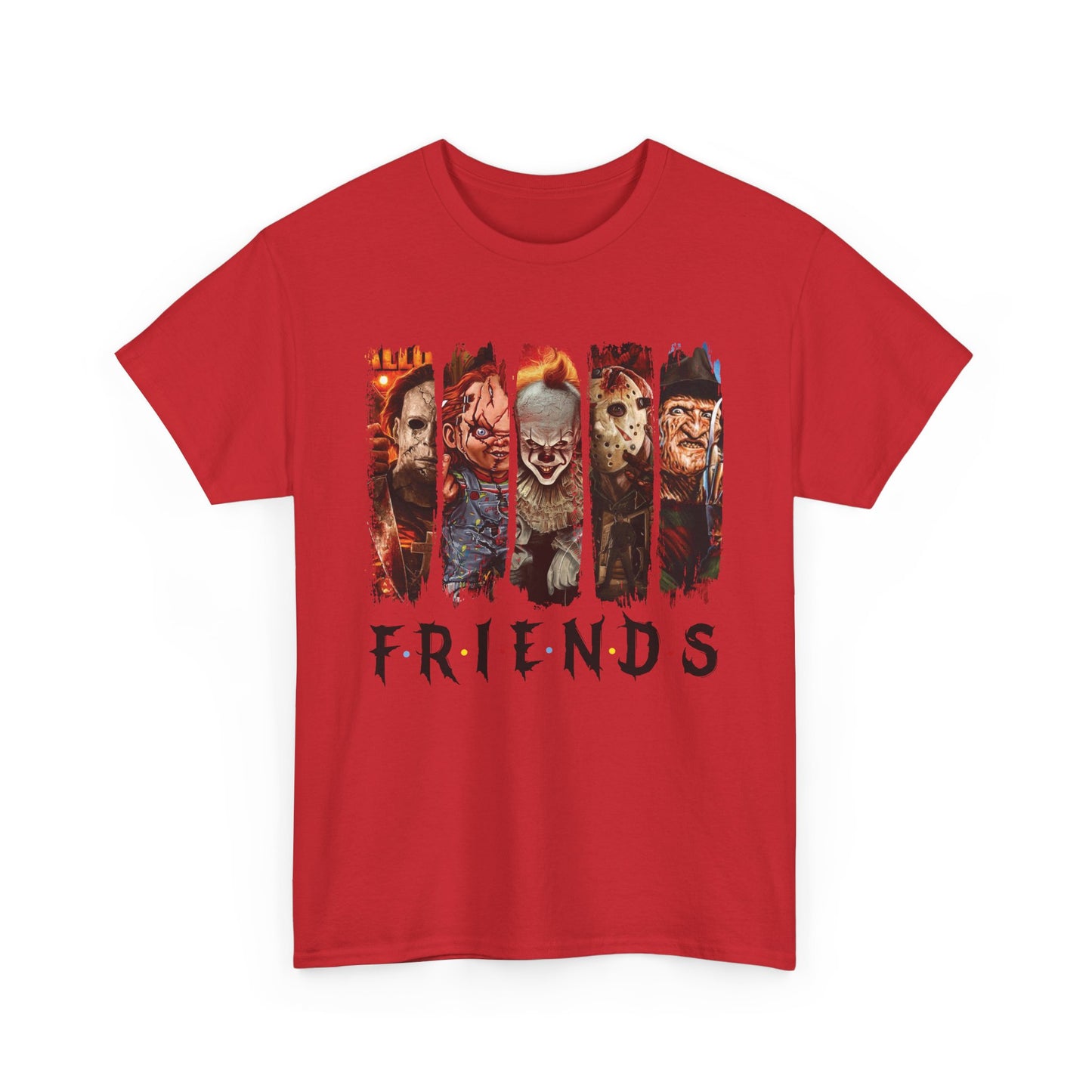 Unisex Heavy Cotton Halloween Tee - FRIENDS