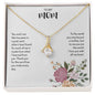 To My Mom | I Love You With All My Heart - Alluring Beauty necklace
