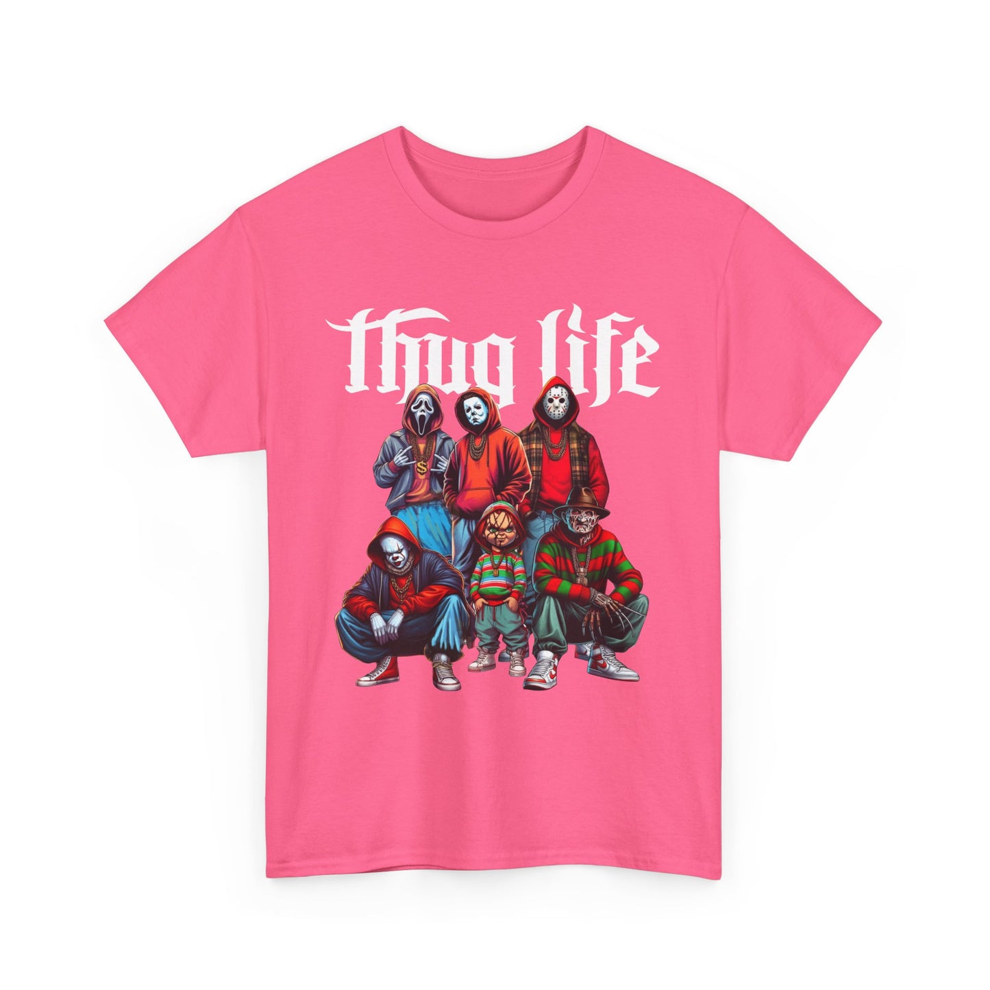 Unisex Heavy Cotton Halloween Tee - THUG-LIFE