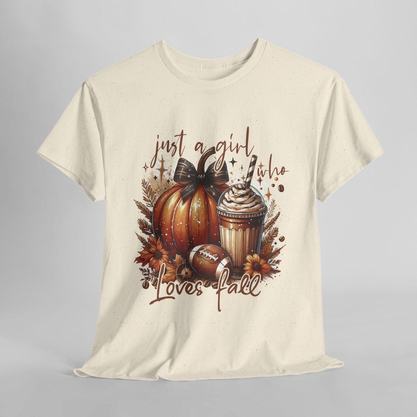 Heavy Cotton ''JUST A GIRL WHO LOVES FALL '' Tee