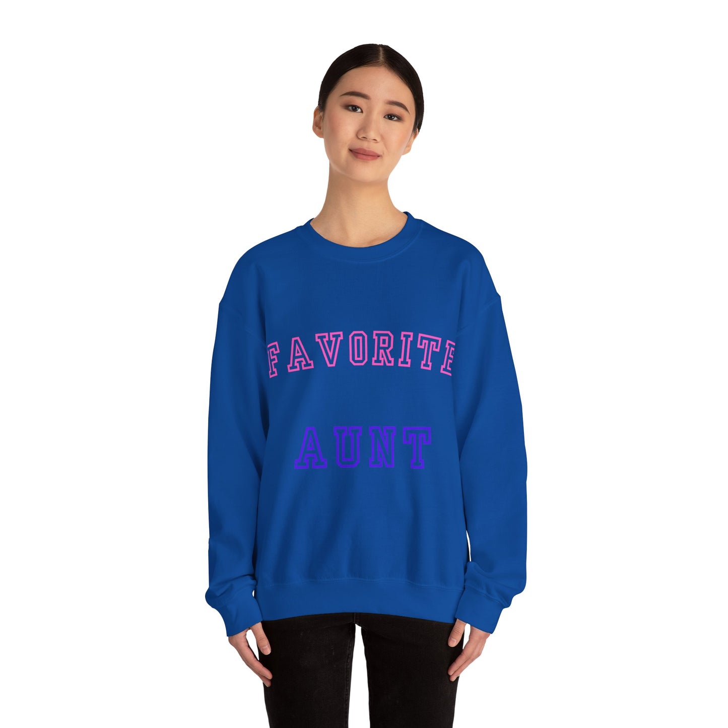 ''FAVORITE AUNT'' Crewneck