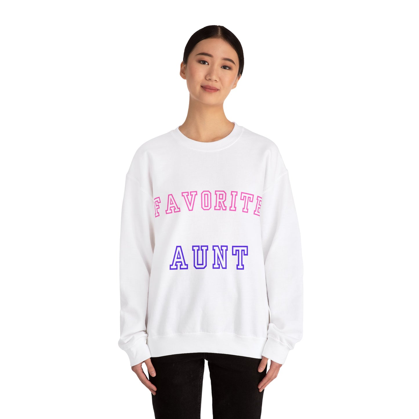 ''FAVORITE AUNT'' Crewneck