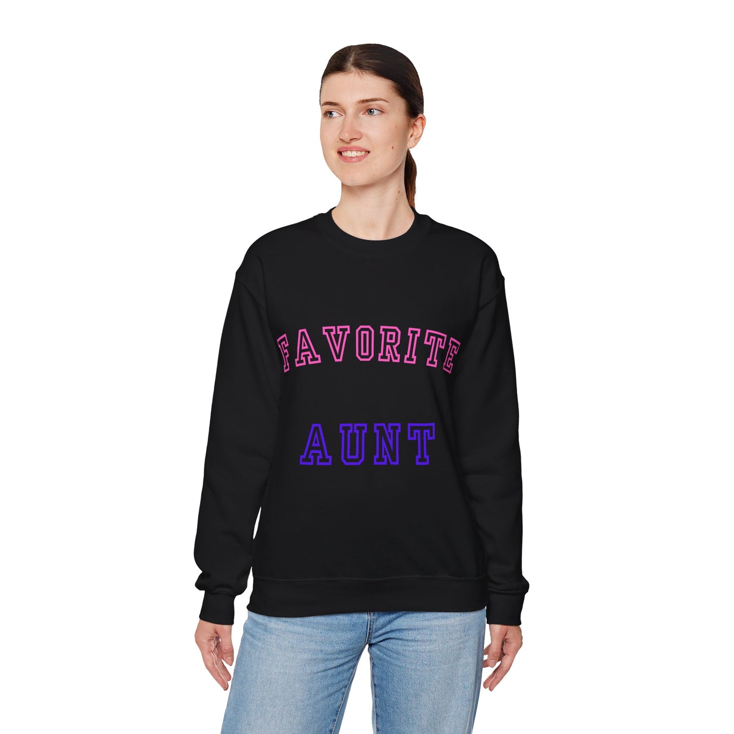 ''FAVORITE AUNT'' Crewneck