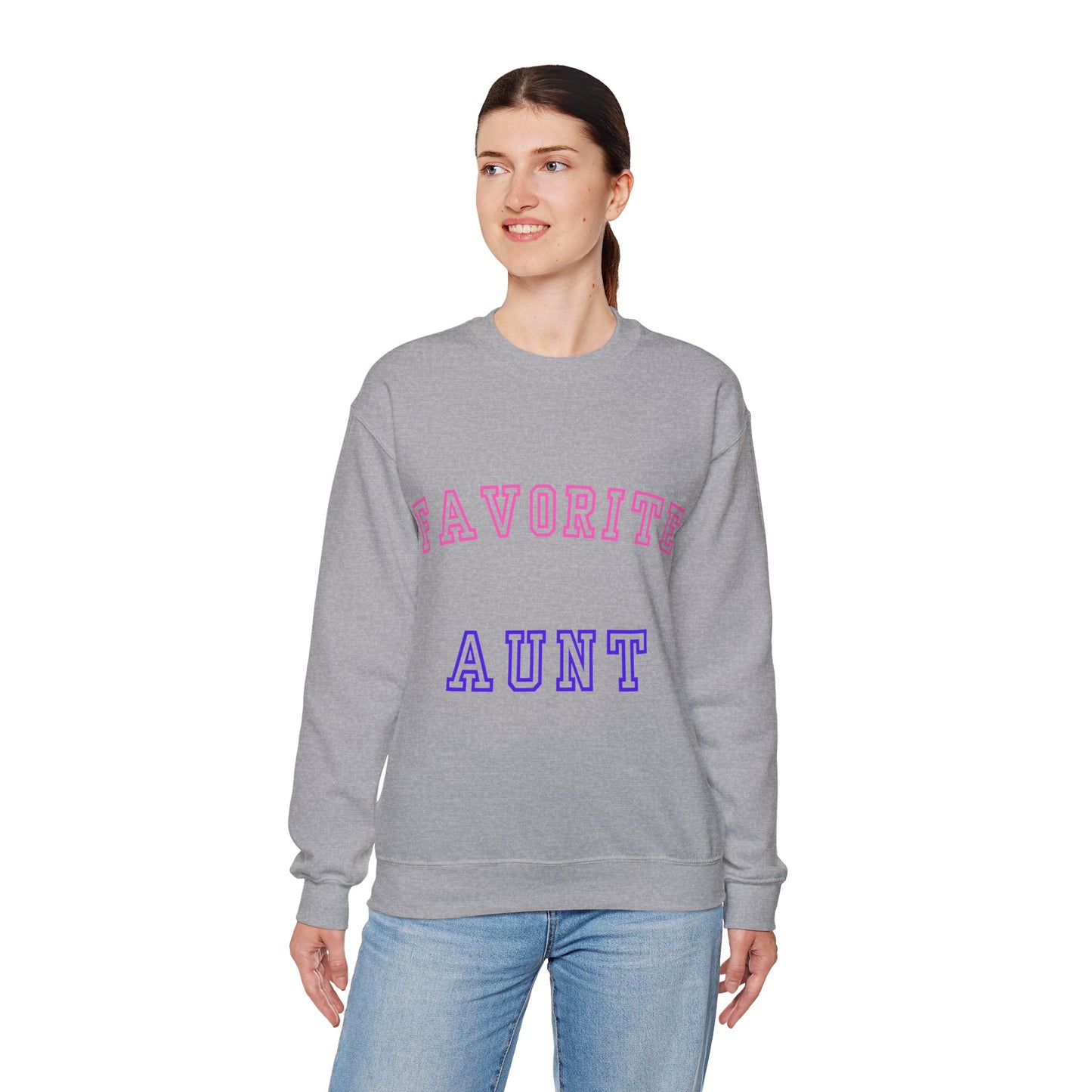 ''FAVORITE AUNT'' Crewneck