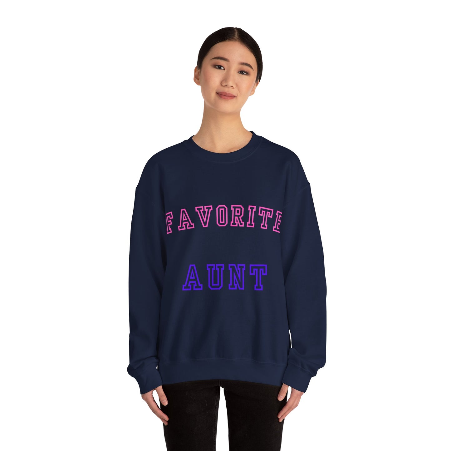 ''FAVORITE AUNT'' Crewneck