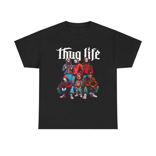 Unisex Heavy Cotton Halloween Tee - THUG-LIFE