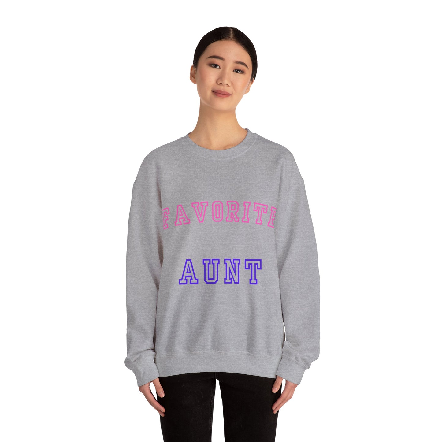 ''FAVORITE AUNT'' Crewneck