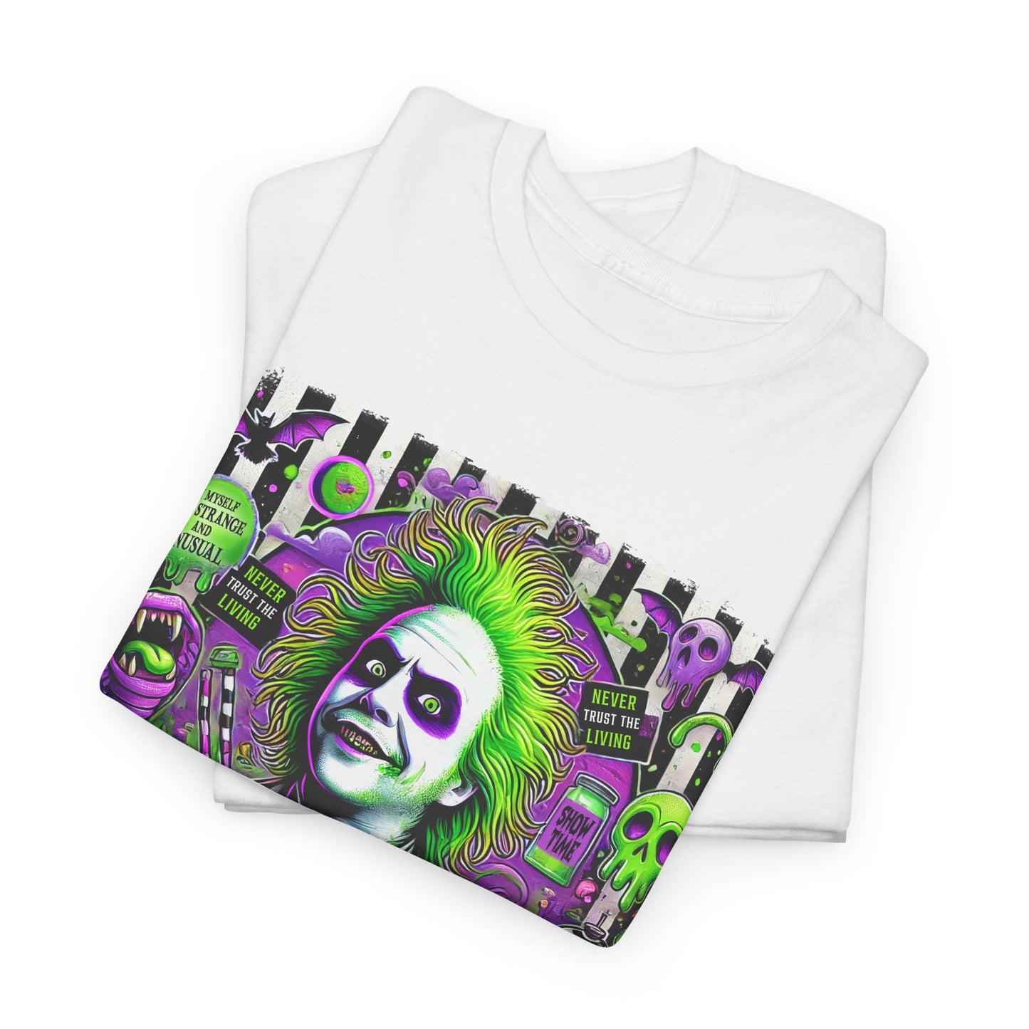 Unisex Heavy Cotton BEETLEJUICE HALLOWEEN Tee