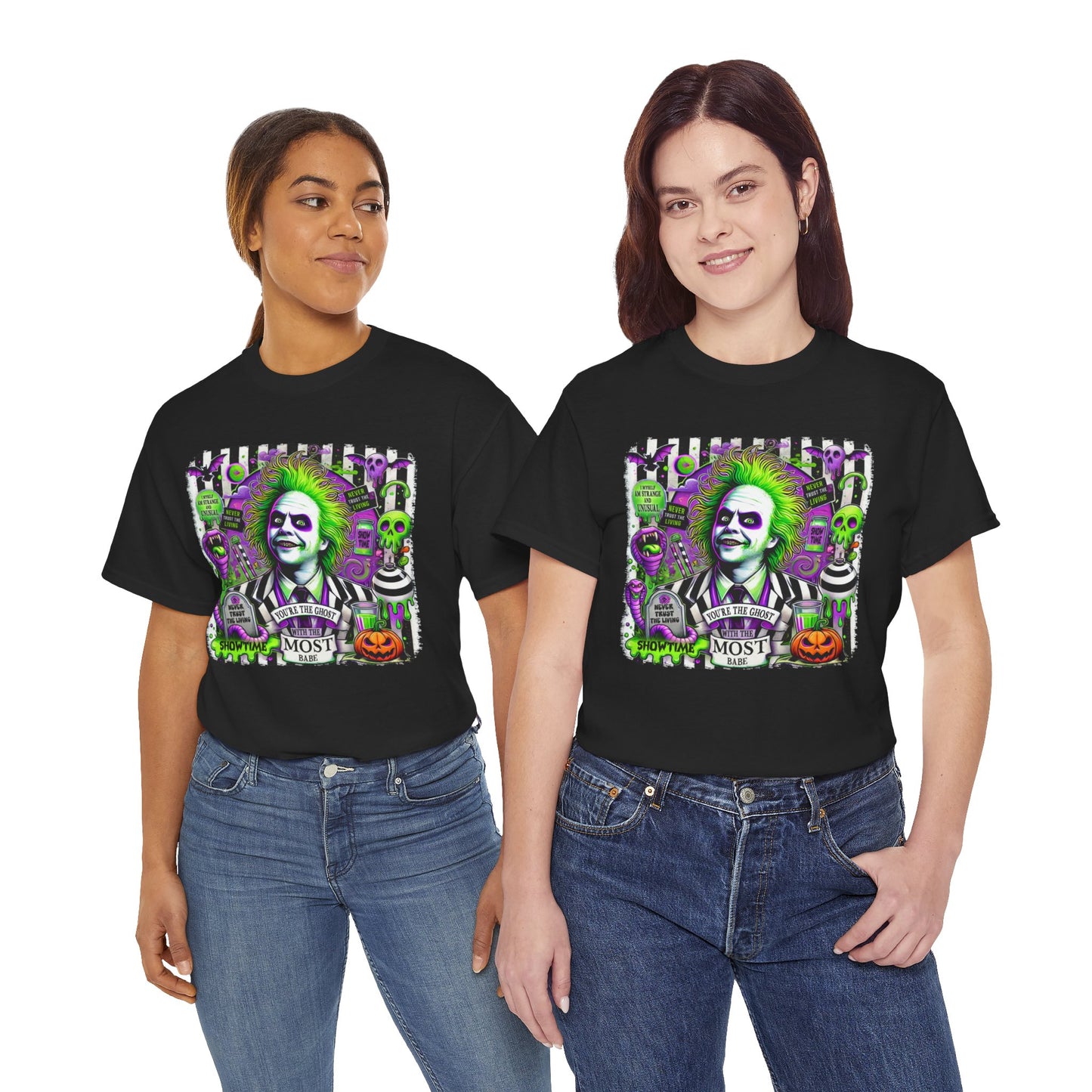 Unisex Heavy Cotton BEETLEJUICE HALLOWEEN Tee