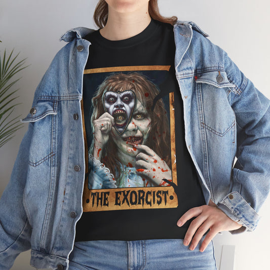 Unisex Heavy Cotton '' EXORCIST '' Halloween Tee