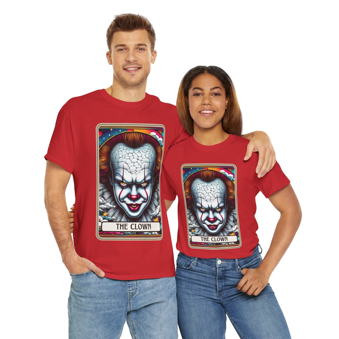 Unisex Heavy Cotton HALLOWEEN Tee ''IT''