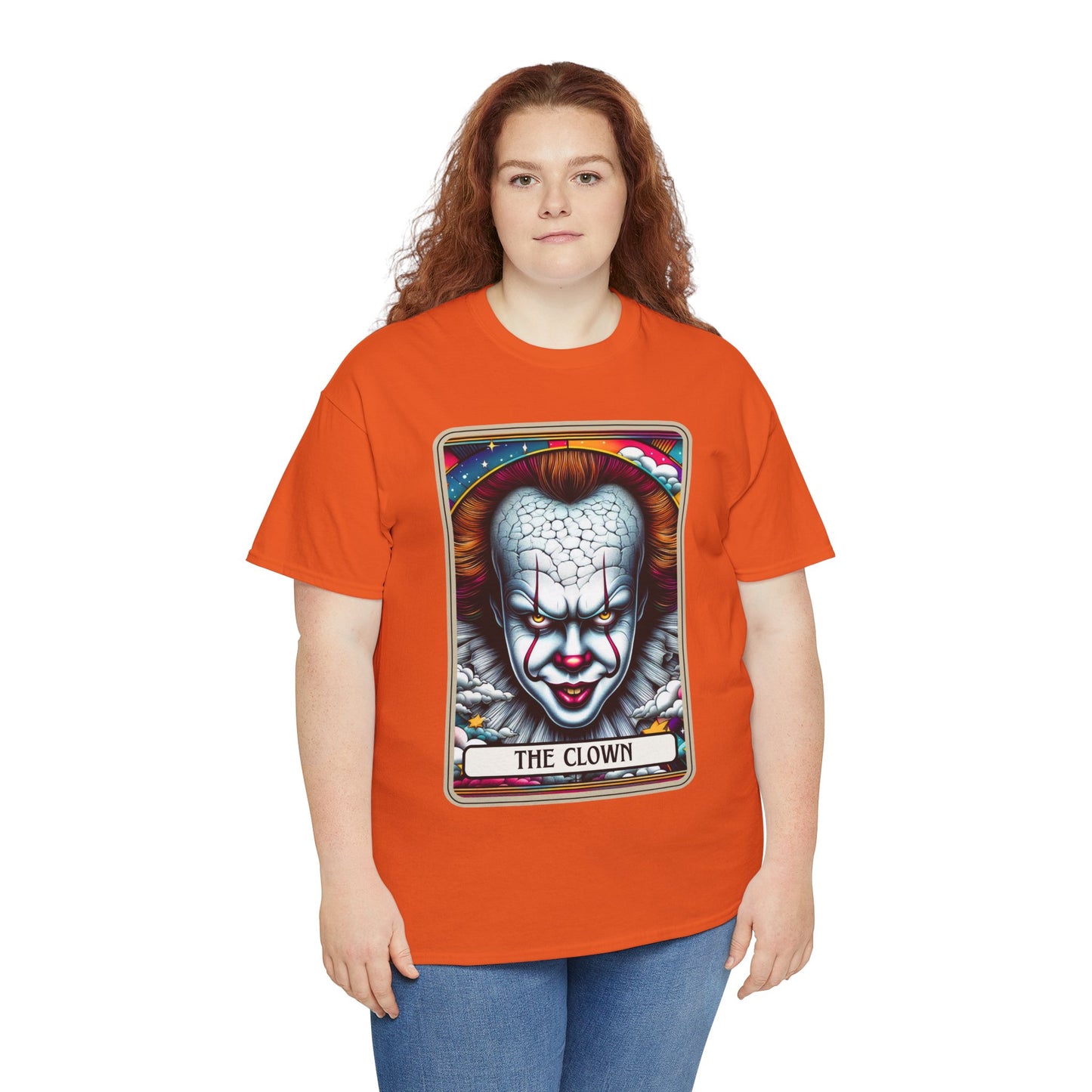 Unisex Heavy Cotton HALLOWEEN Tee ''IT''