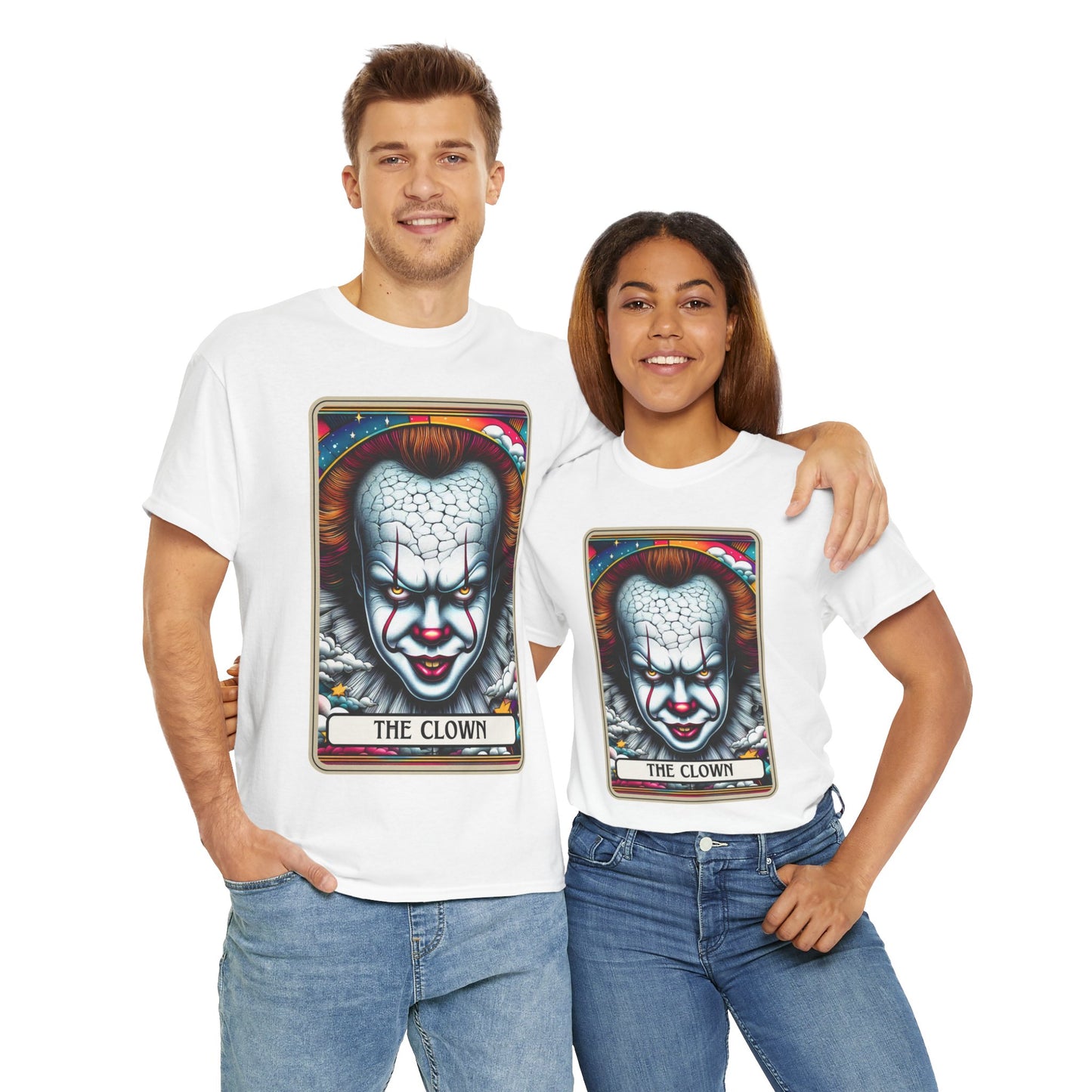 Unisex Heavy Cotton HALLOWEEN Tee ''IT''