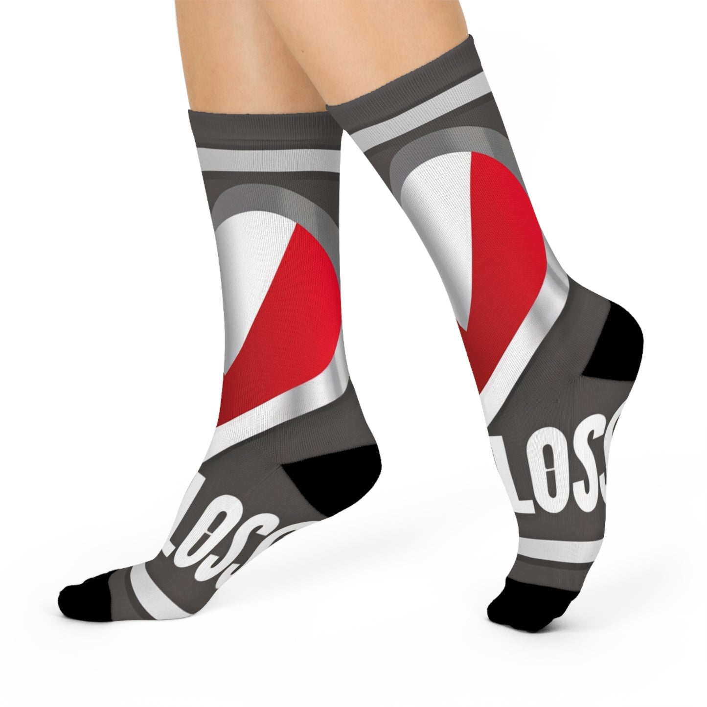 LoveLoss Cushioned Crew Socks