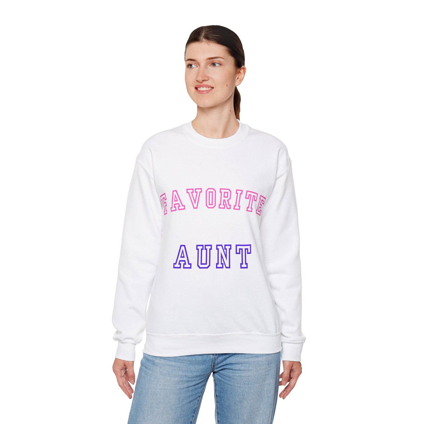 ''FAVORITE AUNT'' Crewneck