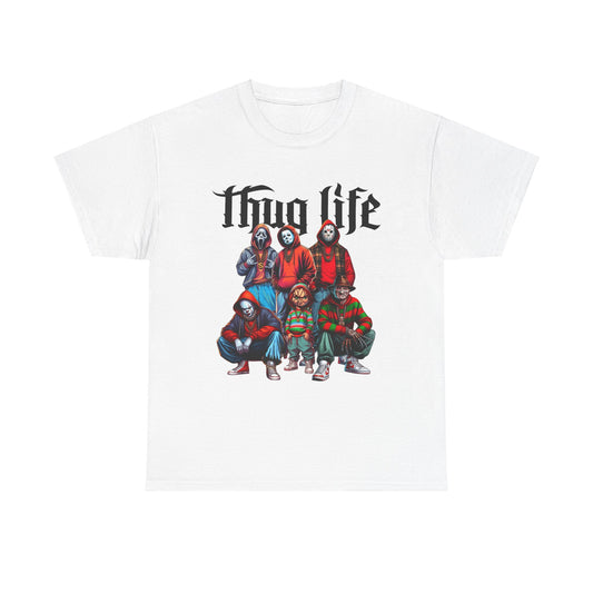 Unisex Heavy Cotton Halloween Tee - Thug Life