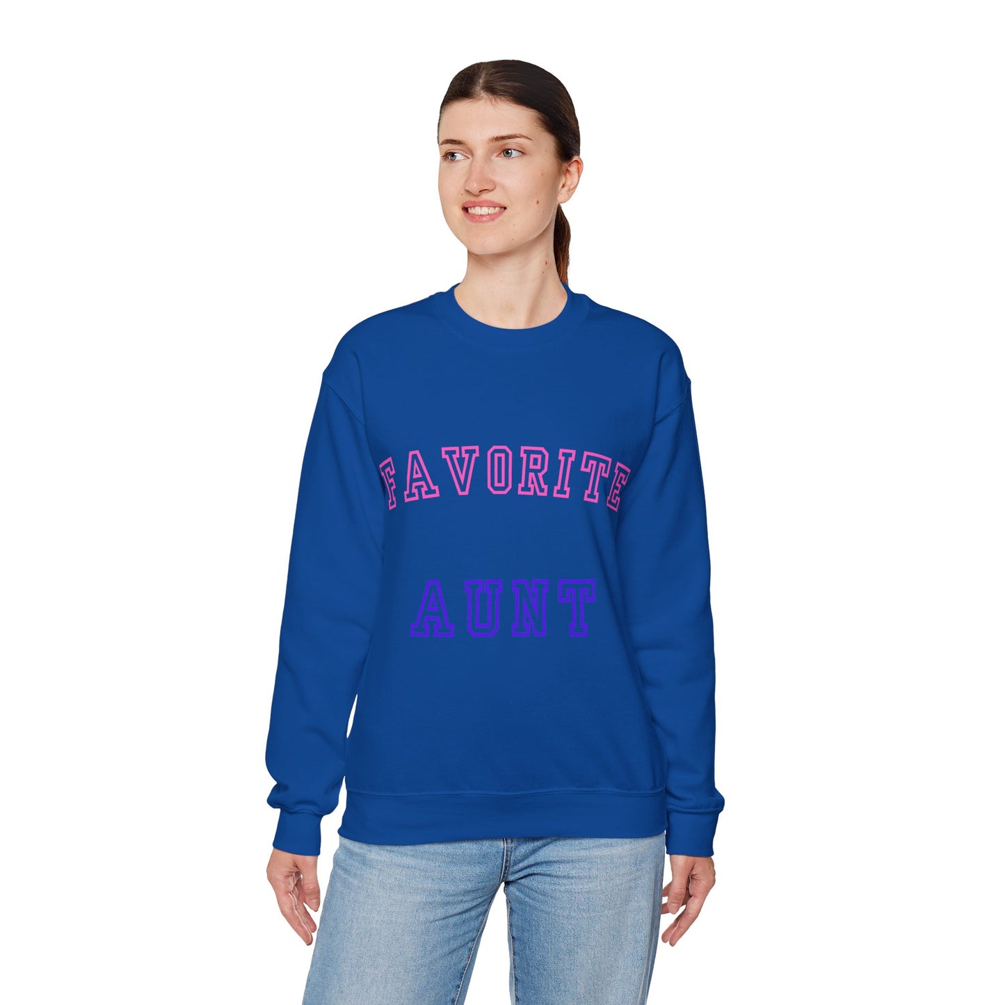 ''FAVORITE AUNT'' Crewneck