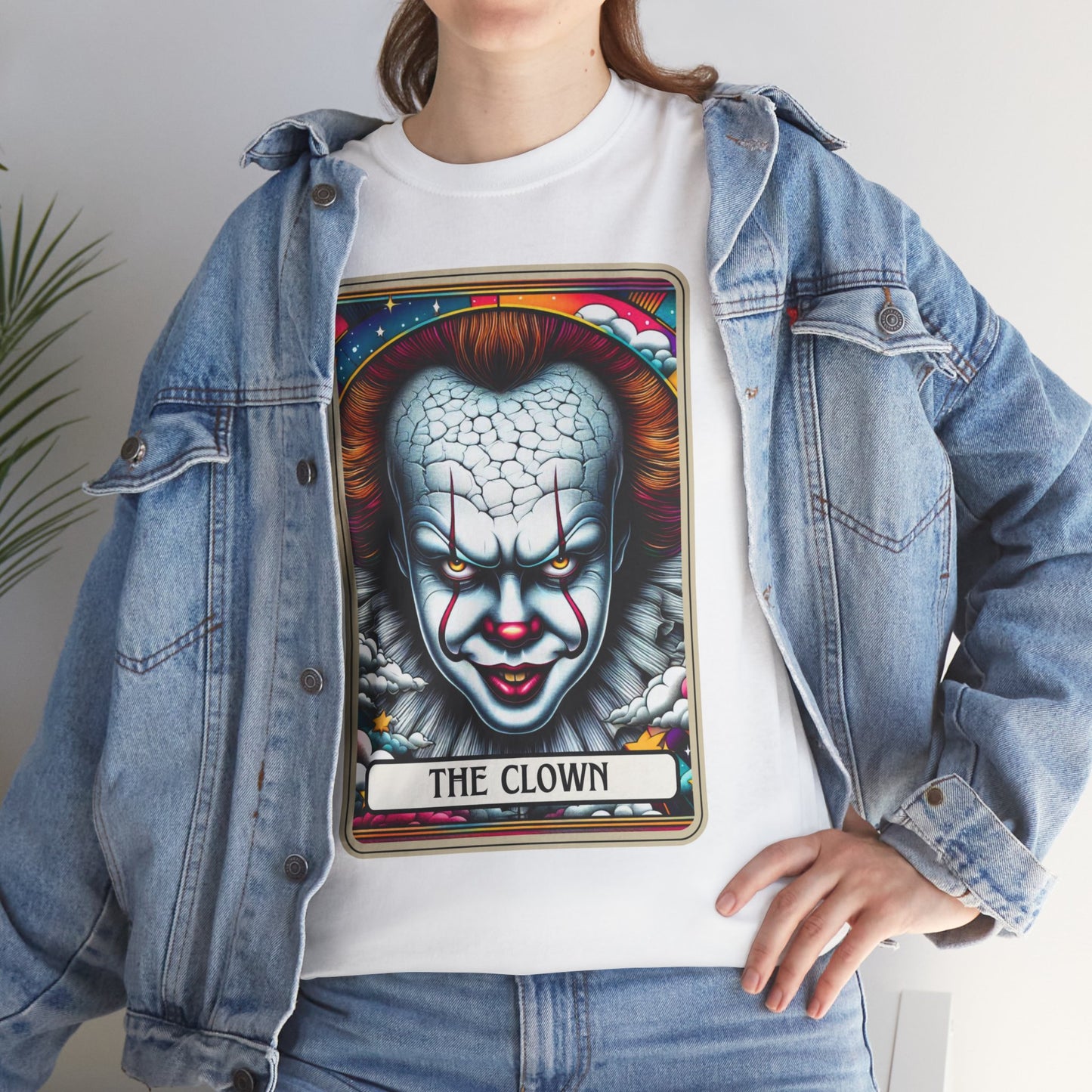 Unisex Heavy Cotton HALLOWEEN Tee ''IT''