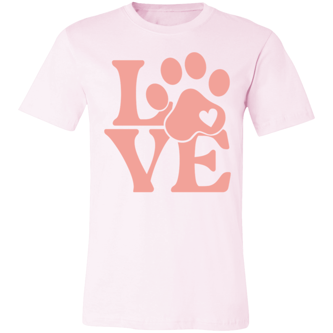 Love Dog Paw T- Shirt