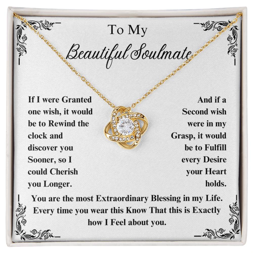 TO MY BEAUTIFUL SOULMATE