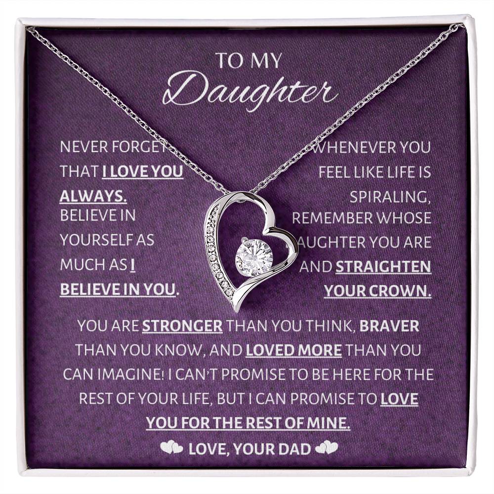 to my daughter - from dad