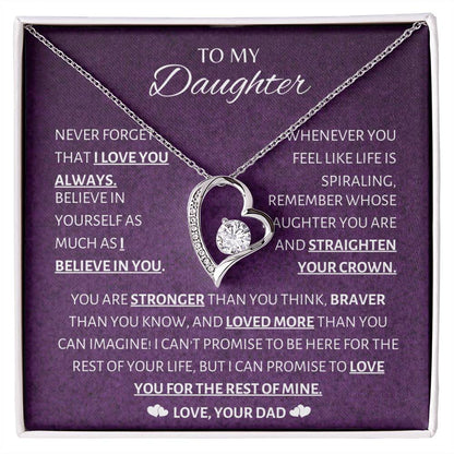 to my daughter - from dad