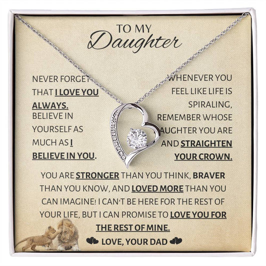 TO MY DAUGHTER- FROM DAD